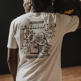 Paperboy Tee in Heather White