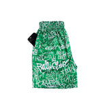 Throwie Mesh Shorts in Green