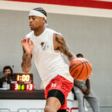 M2 Mesh Shorts in Red Waves