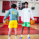 Growth Mesh Shorts in Green