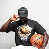 Pick Up Snapback Hat in Black