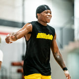 Pick Up Sleeveless Tee in Black