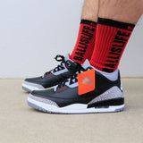 Elite Socks in Red/Black