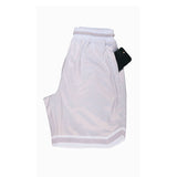 Bold Basketball Shorts in Silver